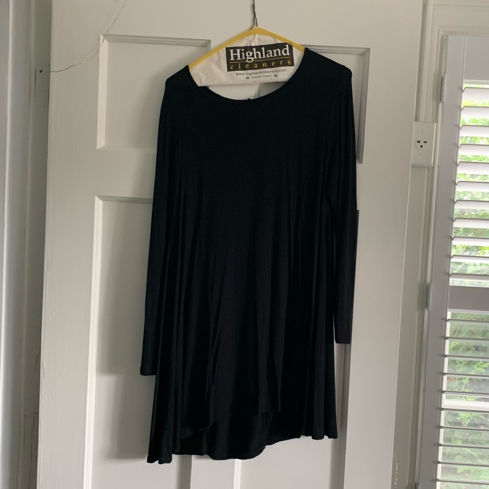black dress